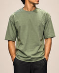 T-shirt basic effet déchiré
