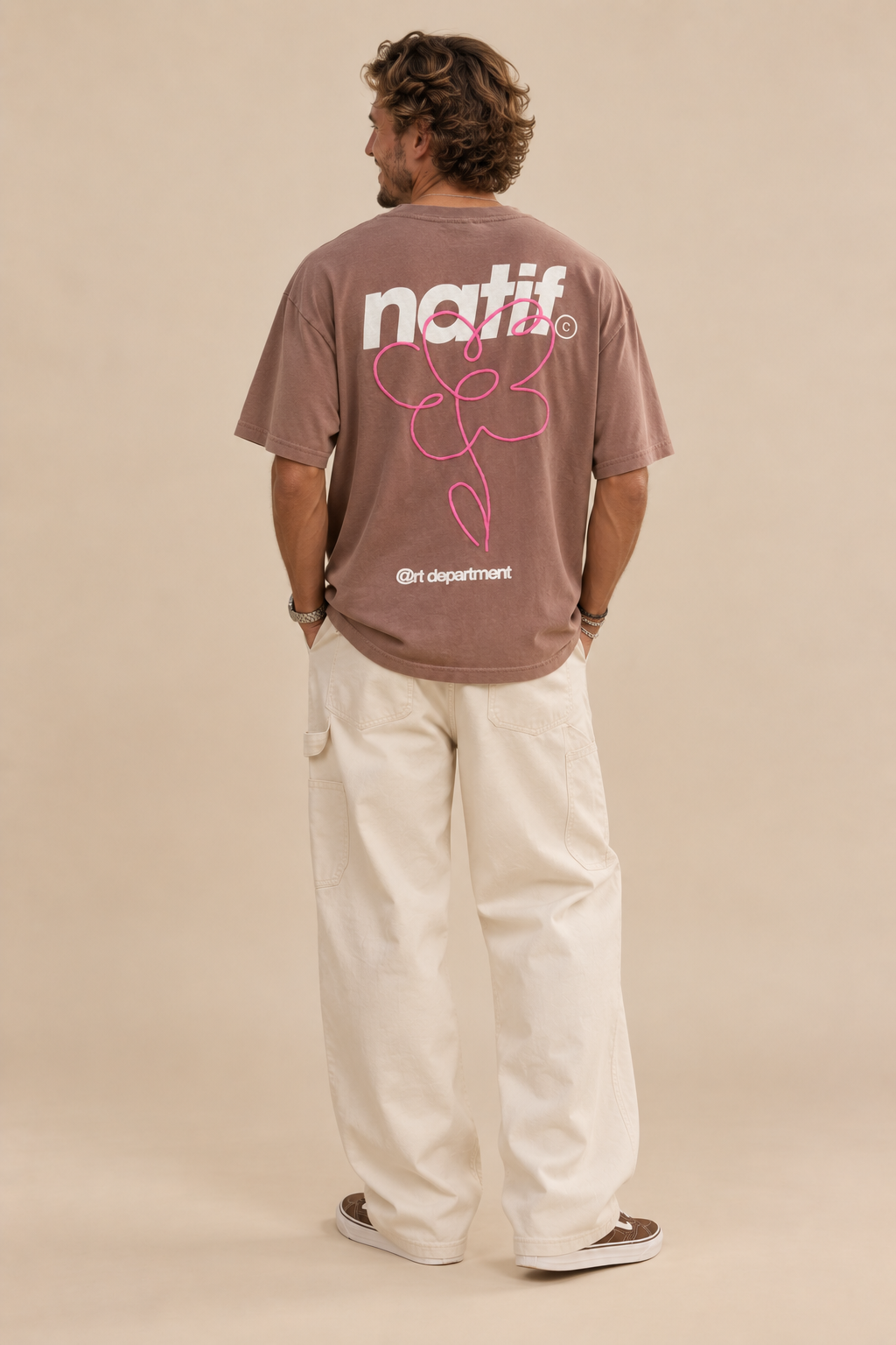 T-SHIRT FLOWER ART