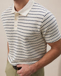 POLO BOUTONNÉ OVERSIZE A POIS