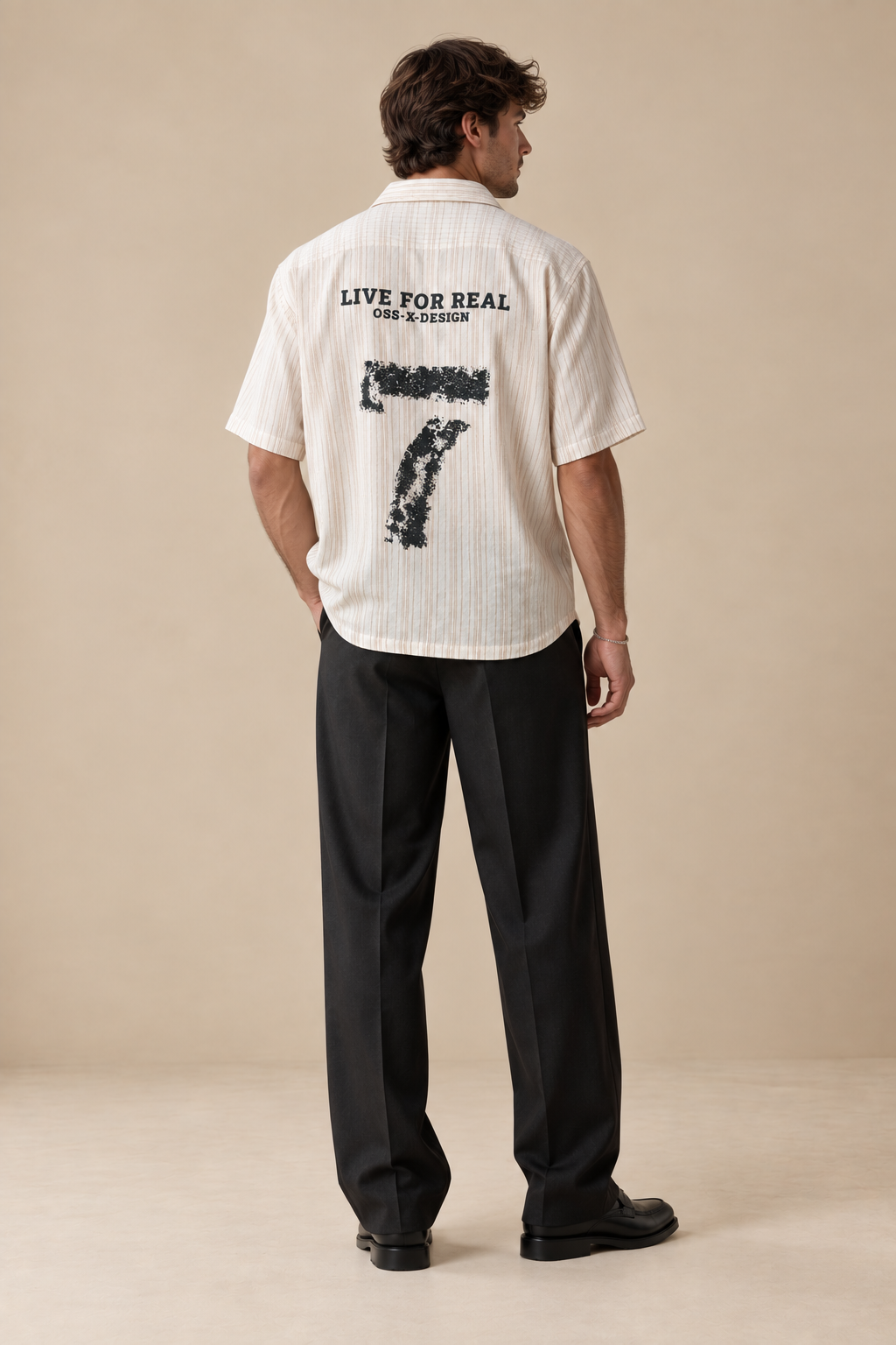 CHEMISE FLUIDE LIVE FOR REAL