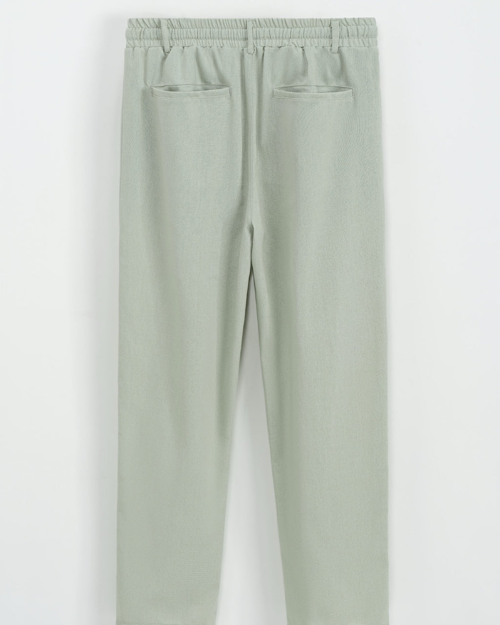 PANTALON EN TOILE UNI