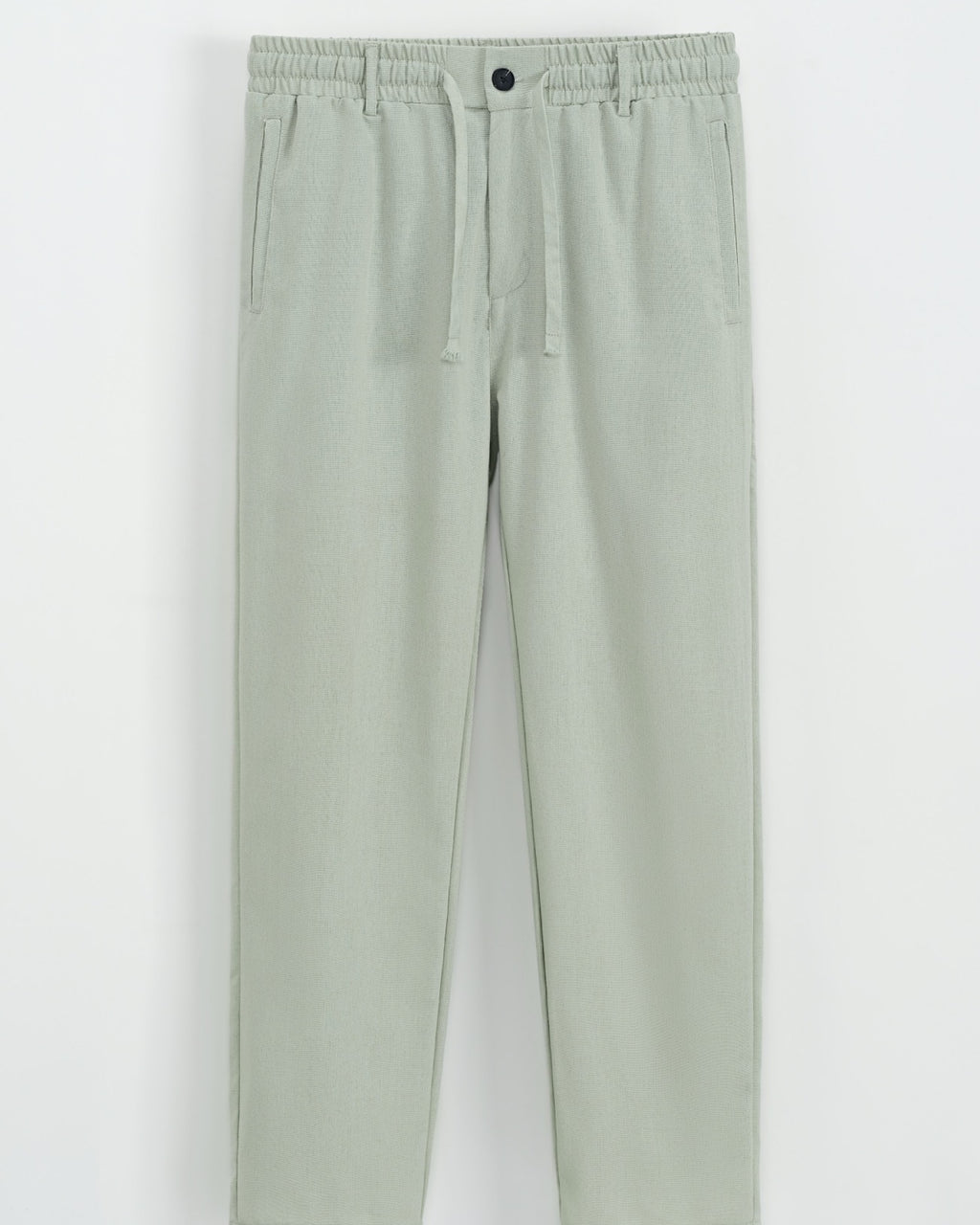 PANTALON EN TOILE UNI
