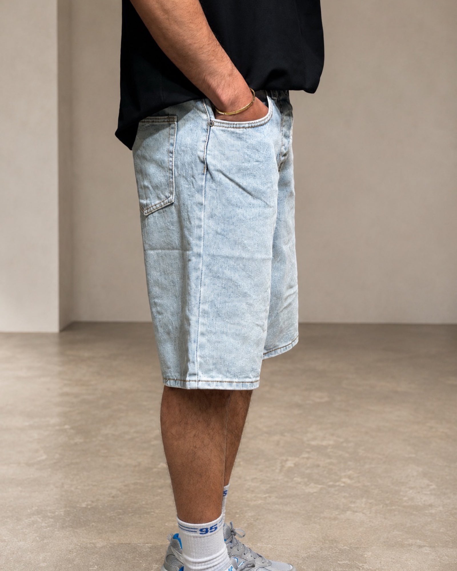 SHORT EN JEAN BAGGY
