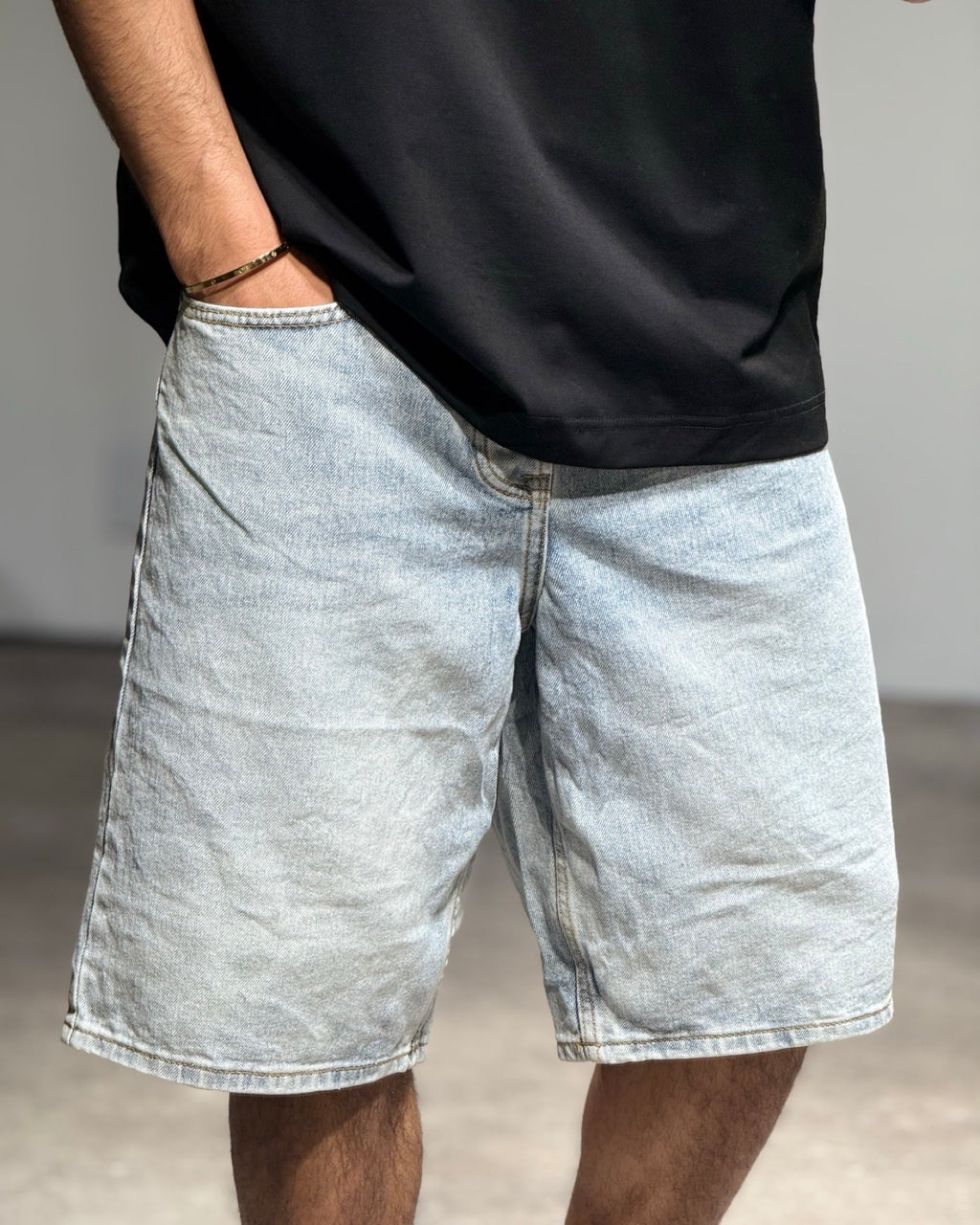 SHORT EN JEAN BAGGY