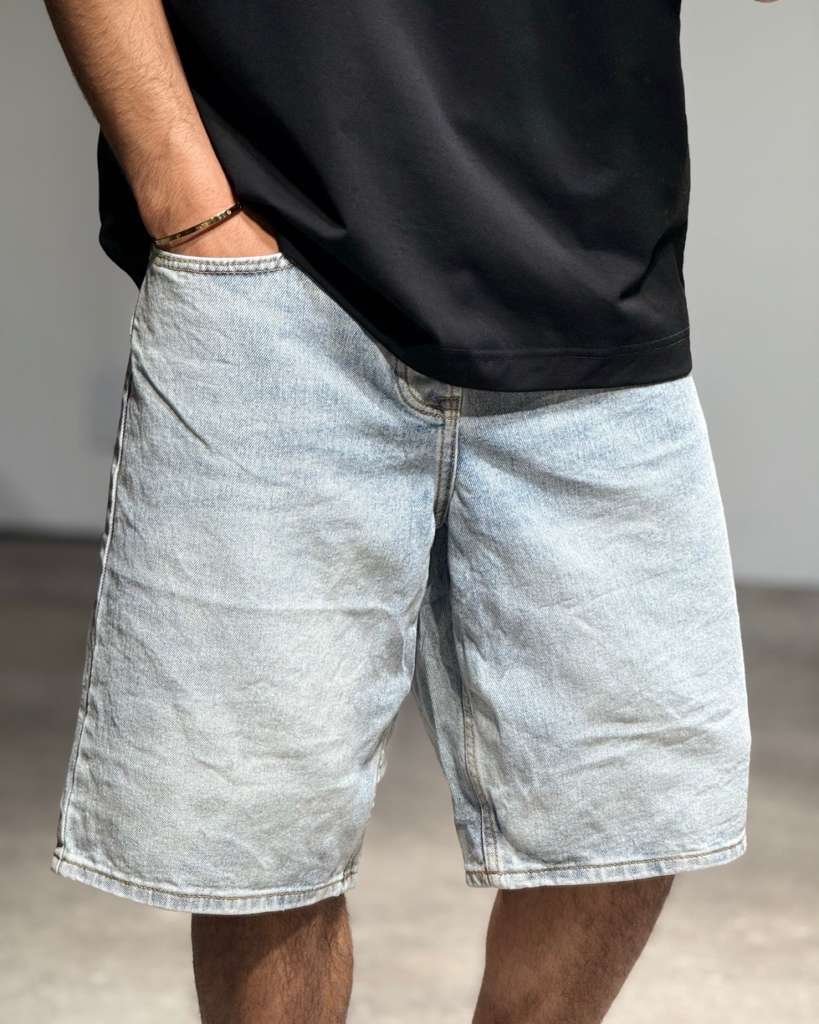 SHORT EN JEAN BAGGY