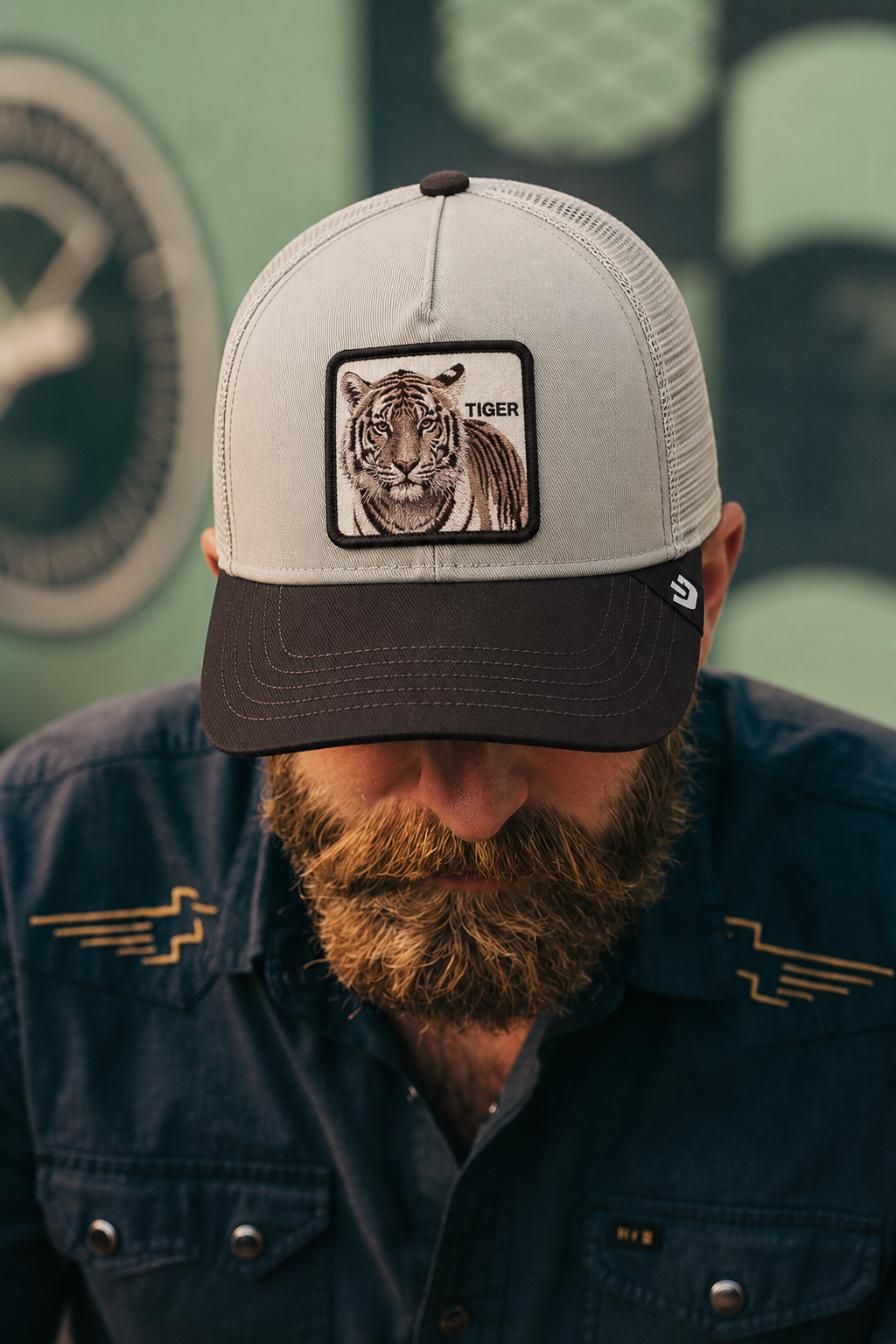 CASQUETTE TRUCKER TIGER