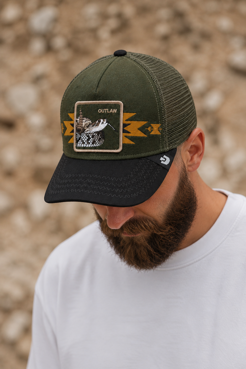 CASQUETTE TRUCKER SNAKE