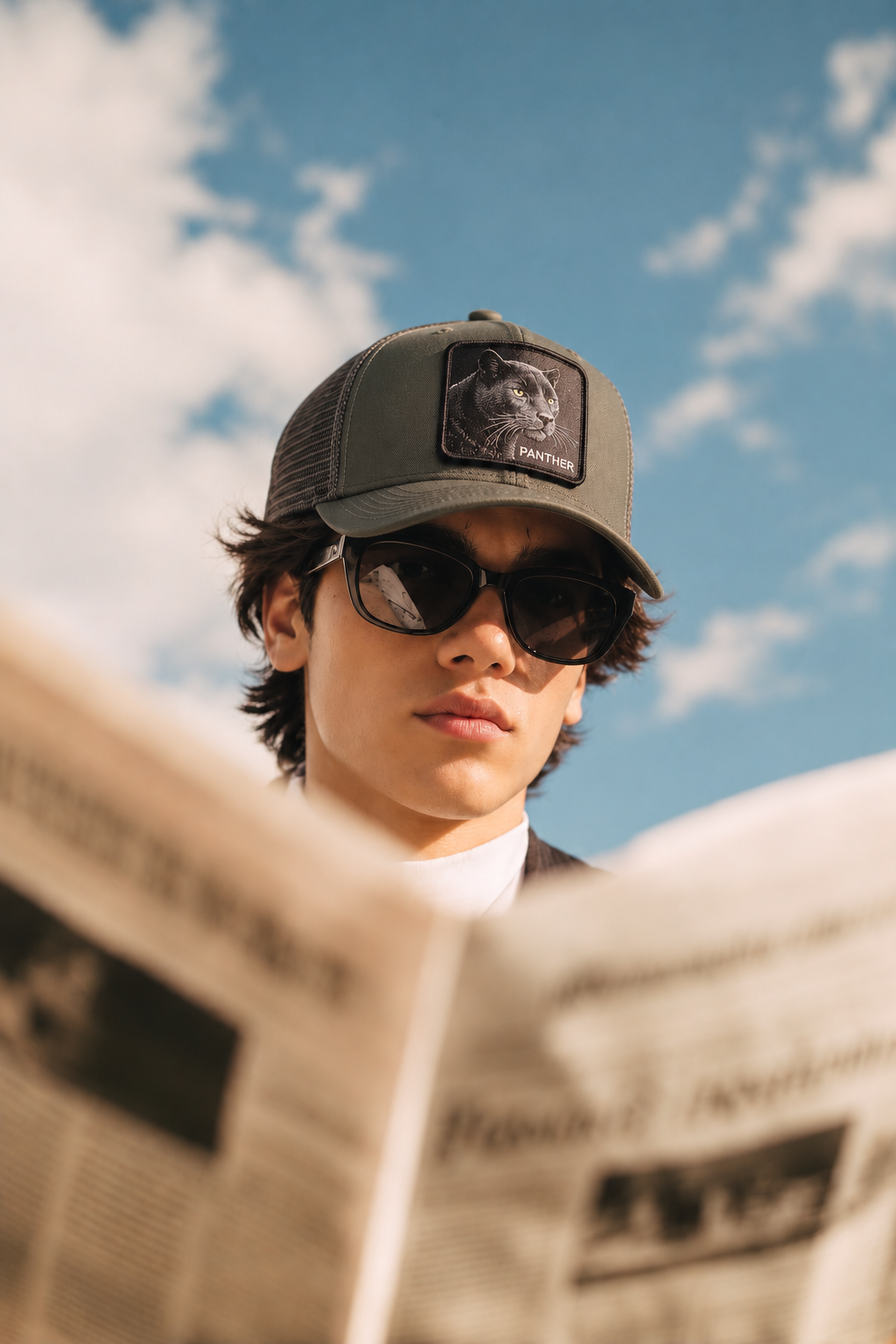 CASQUETTE TRUCKER PANTHER