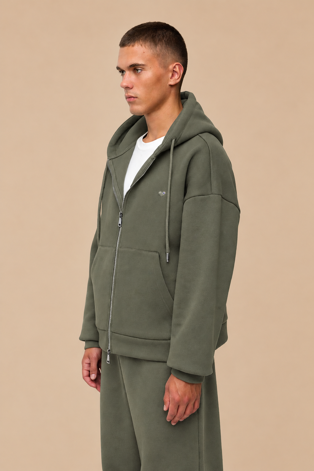 HOODIE ZIPPÉE UNI
