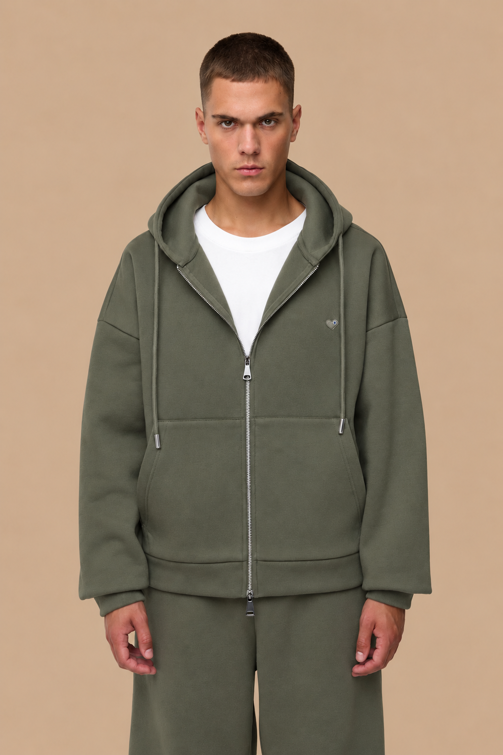 HOODIE ZIPPÉE UNI