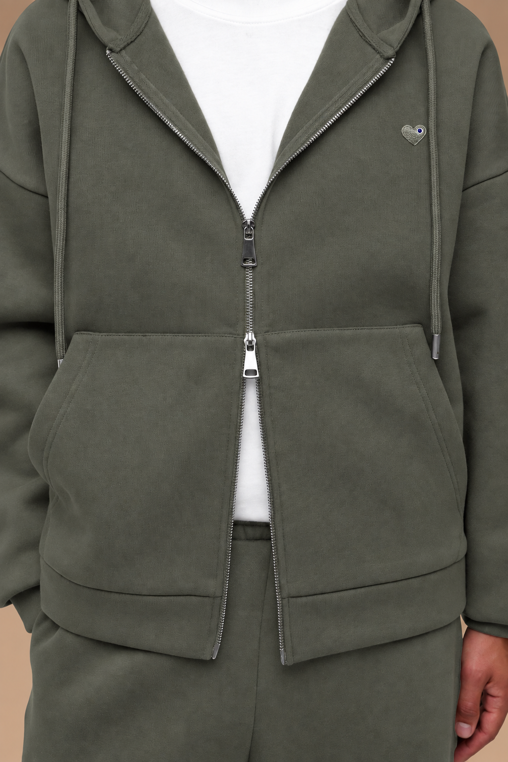 HOODIE ZIPPÉE UNI