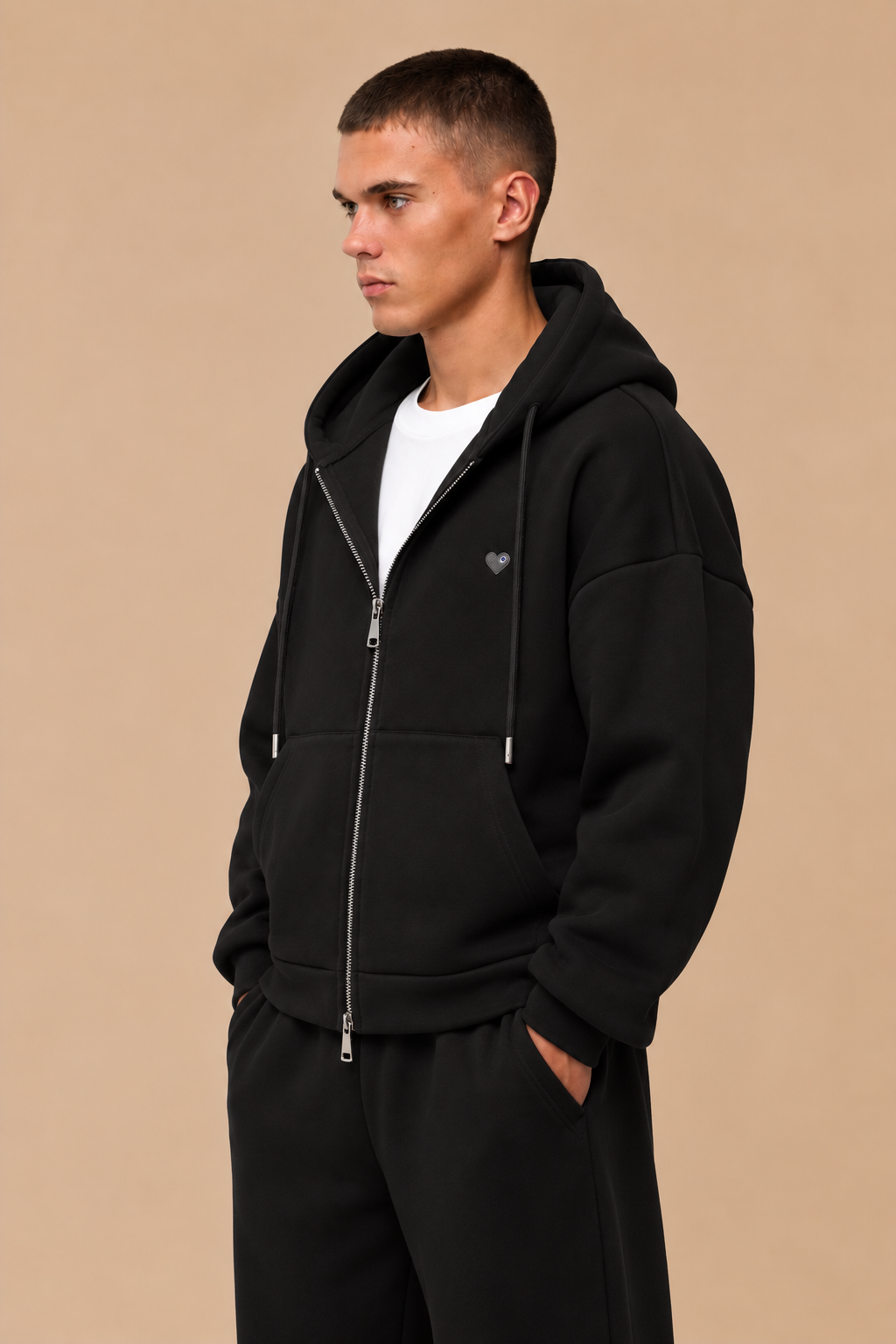 HOODIE ZIPPÉE UNI