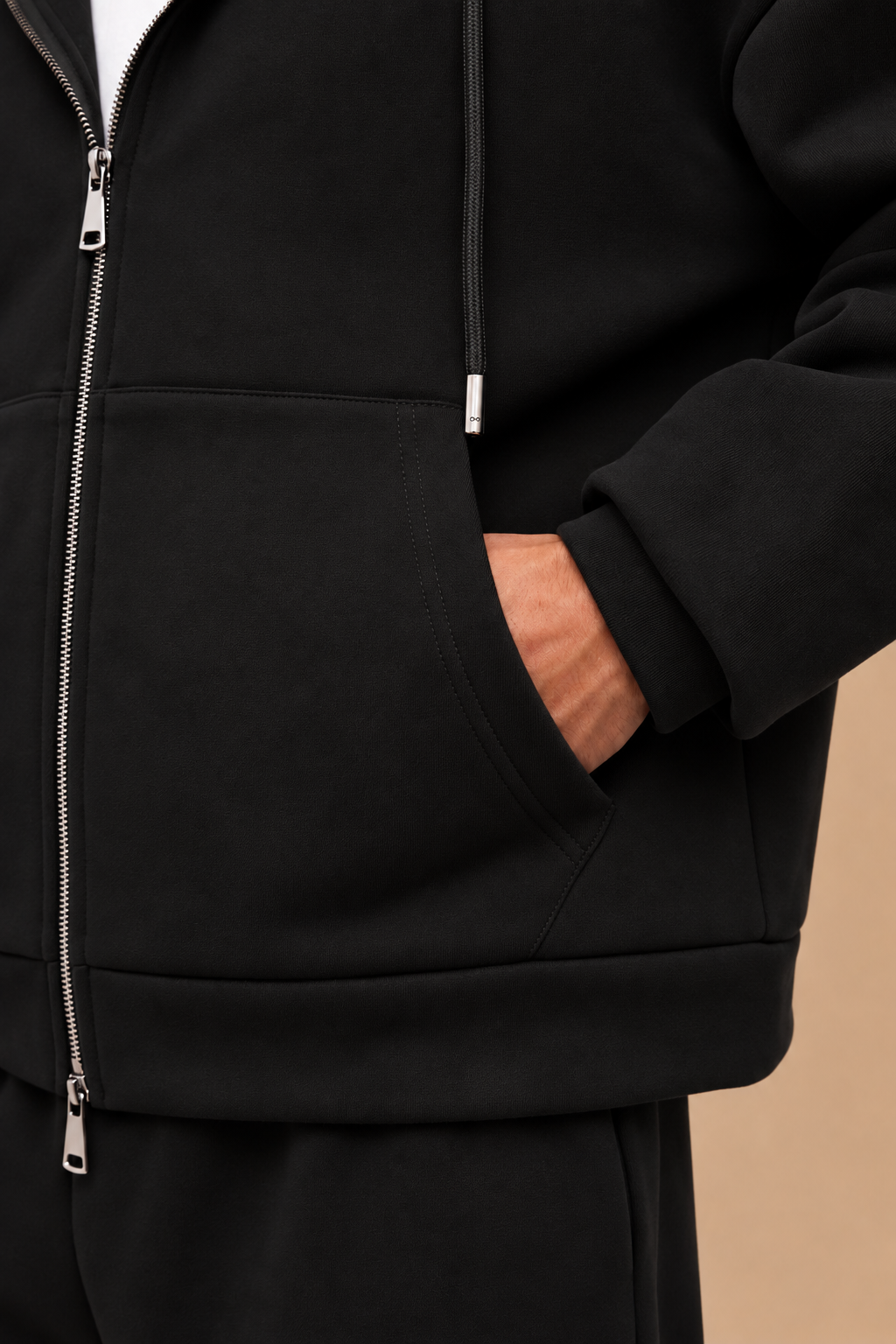HOODIE ZIPPÉE UNI
