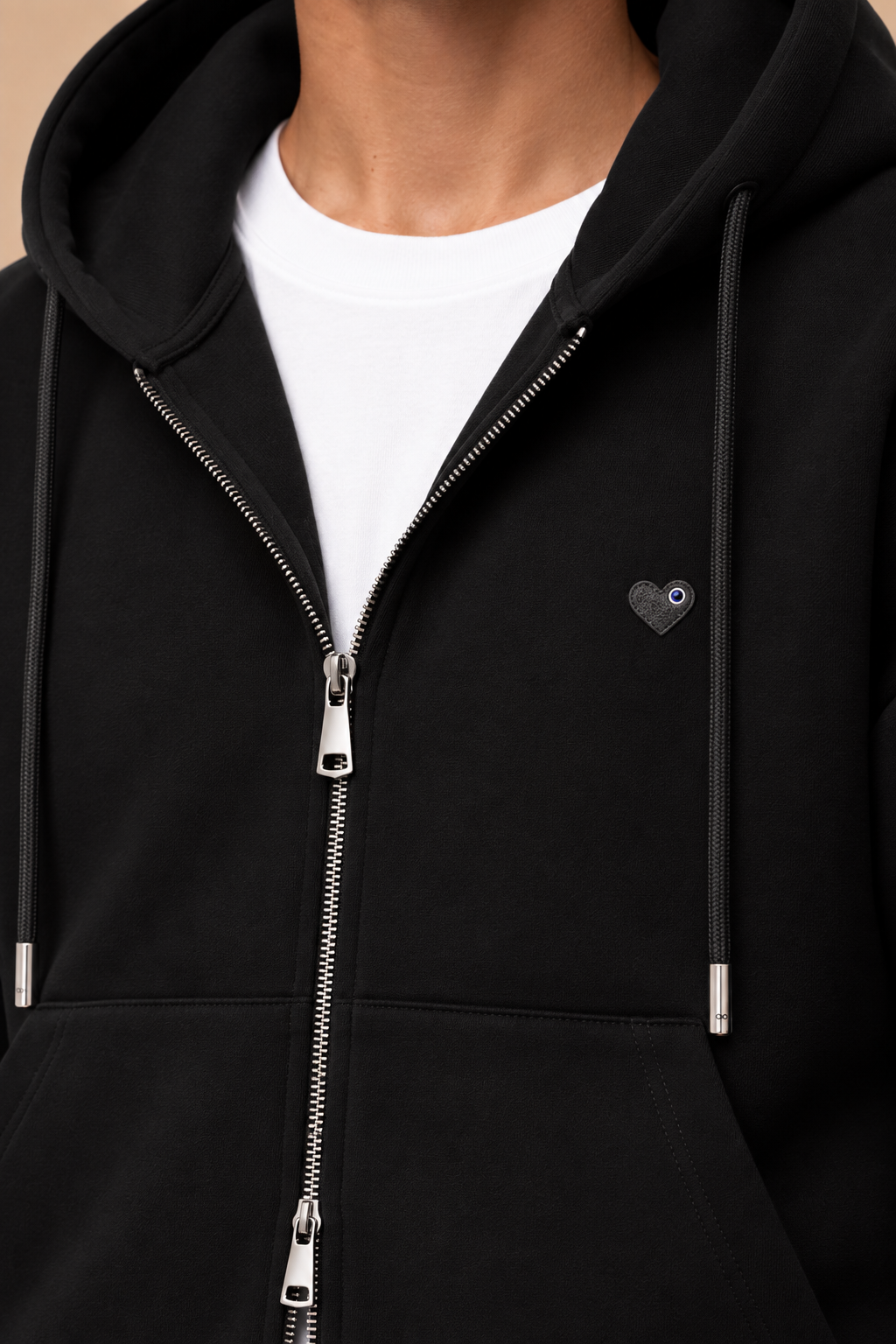 HOODIE ZIPPÉE UNI