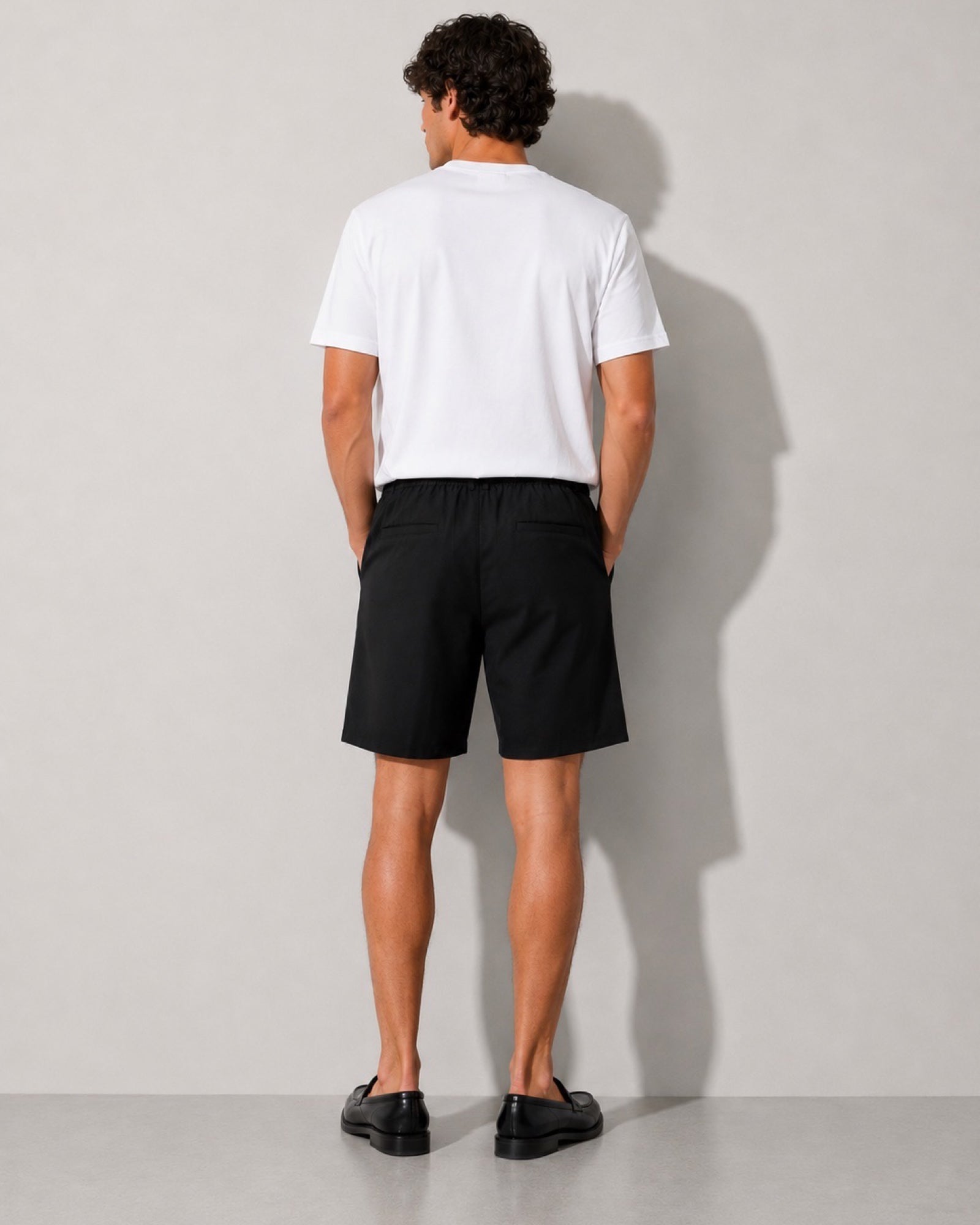 Short fluide coupe droite