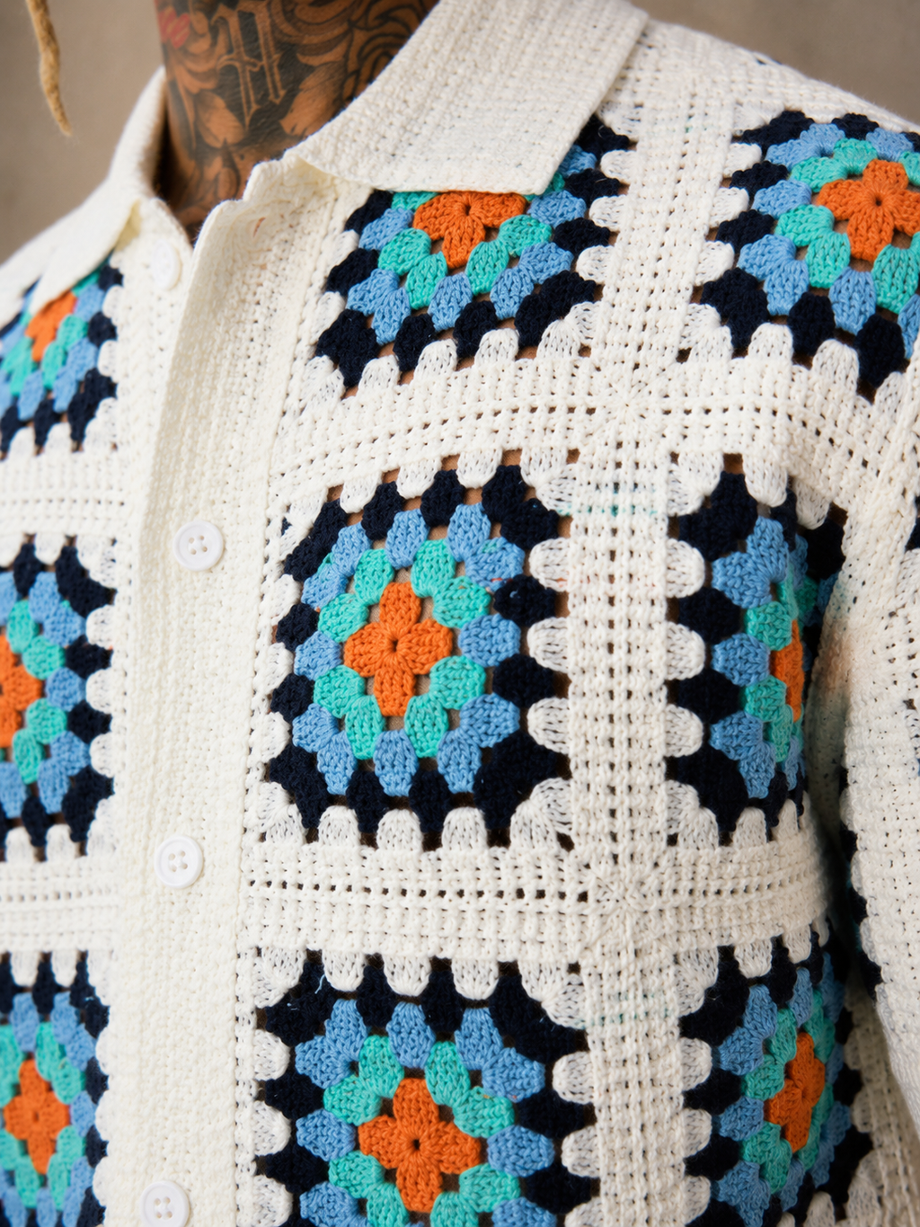 Chemisette en crochet