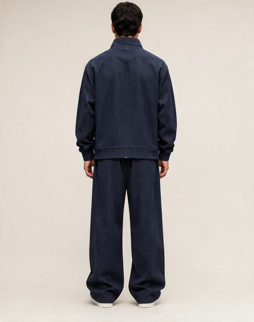 PANTALON FLUIDE EFFET DENIM