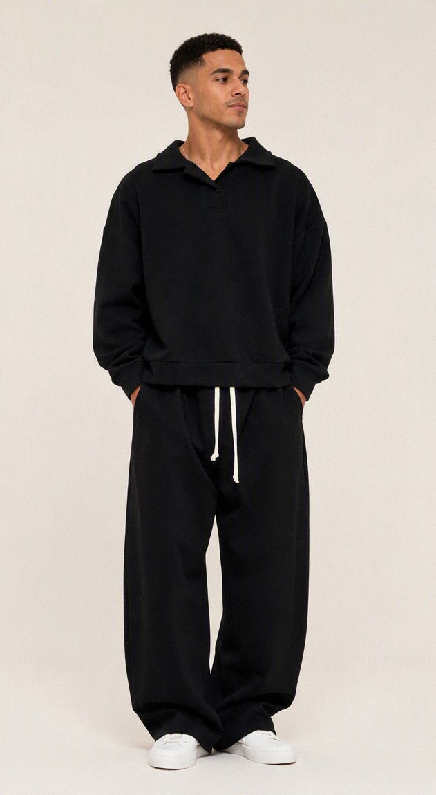 SWEAT POLO OVERSIZE