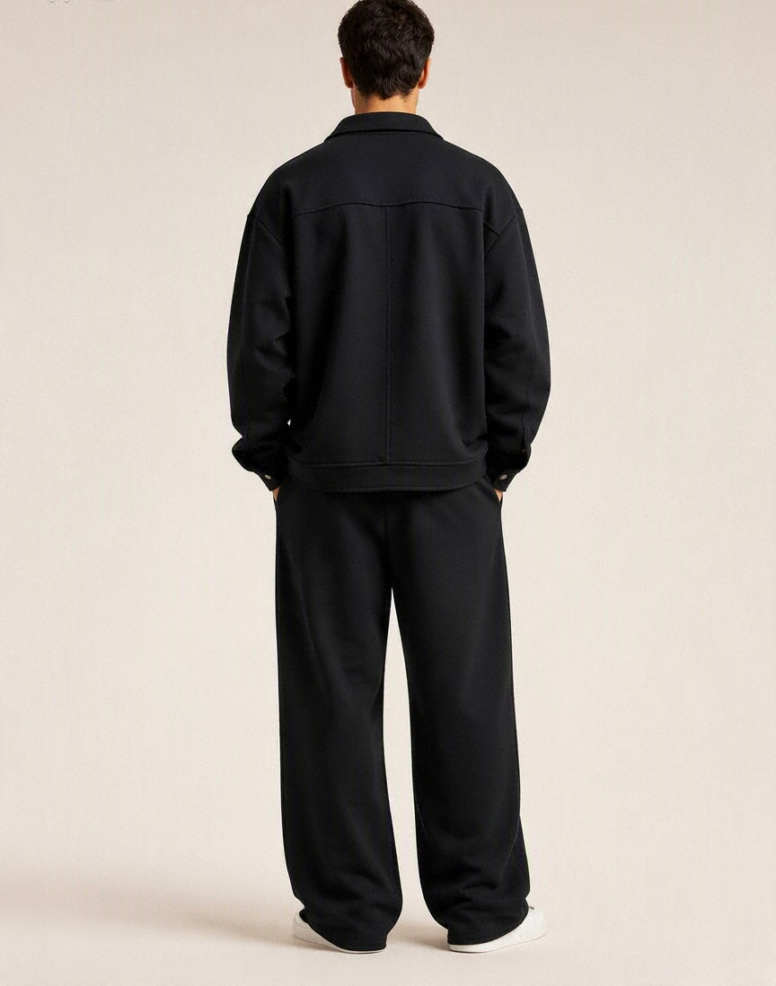 PANTALON LARGE FRENCH TERRY