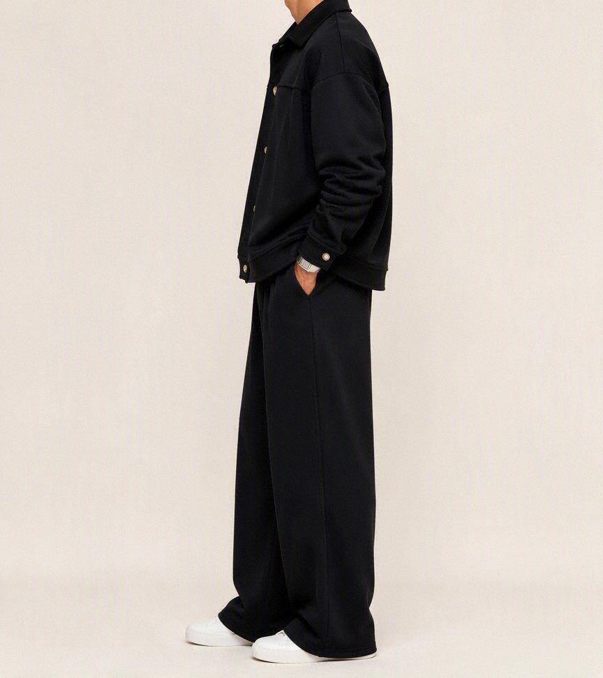 PANTALON LARGE FRENCH TERRY