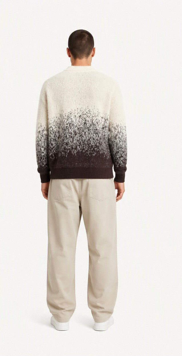 PULL ZIPPÉE EN LAINE