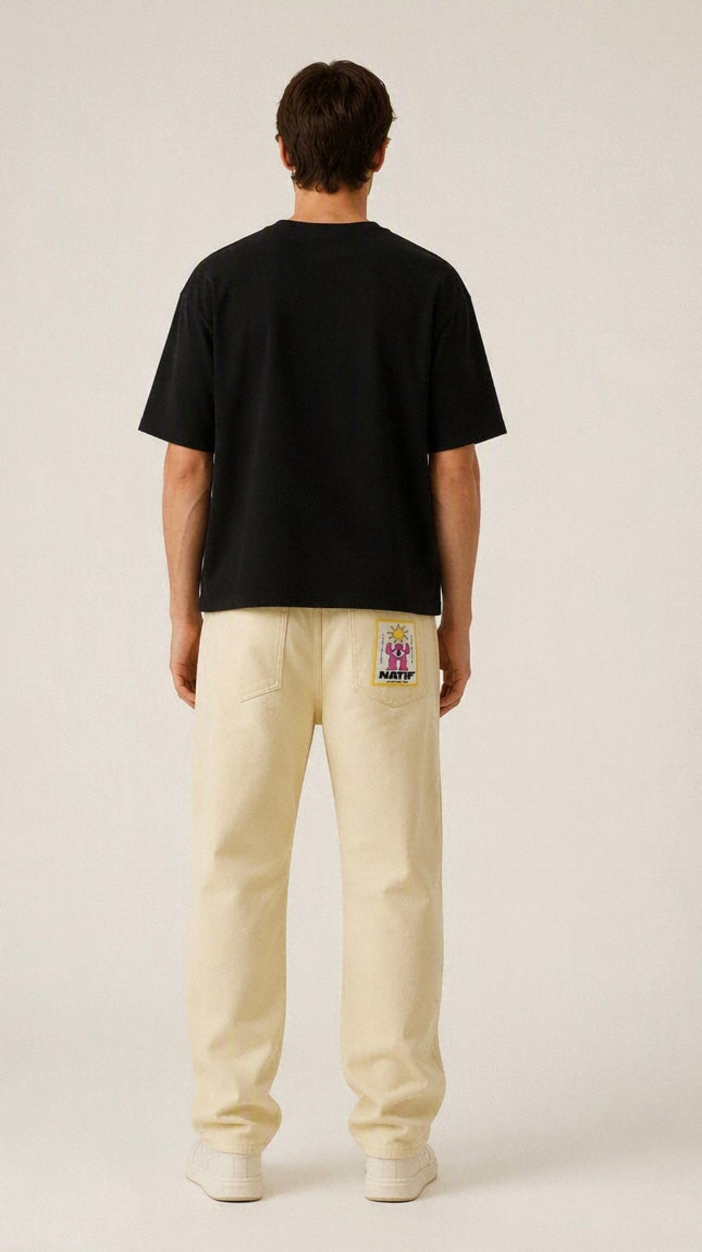 PANTALON COUPE DROITE