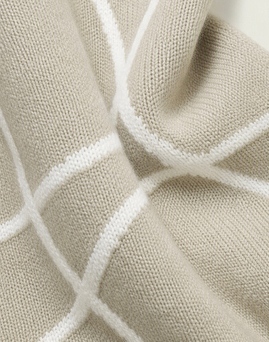 PULL DOUX A MOTIFS ABSTRAIT