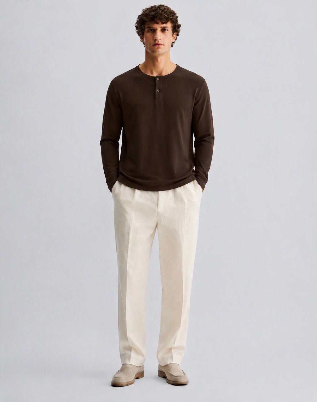 T-SHIRT REGULAR EN COTON