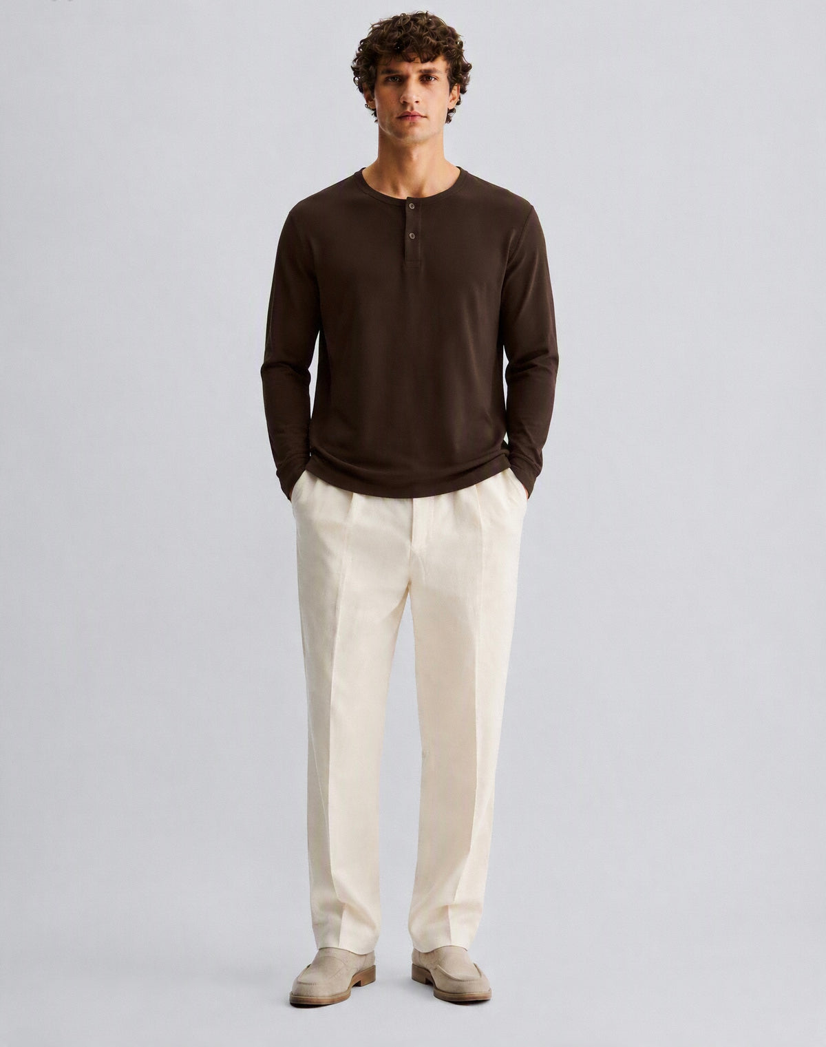 T-SHIRT REGULAR EN COTON