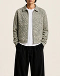 VESTE ZIPÉE À MOTIFS