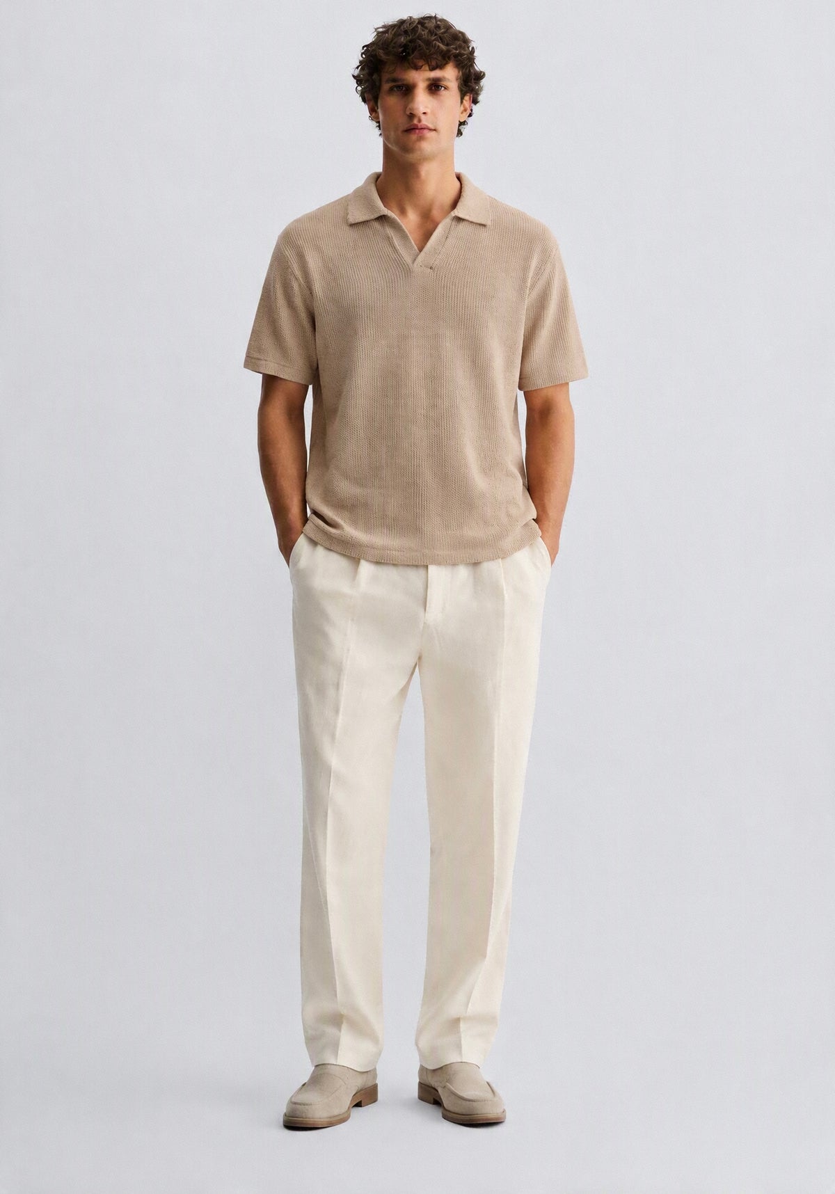 POLO UNI MAILLE LÉGÈRE