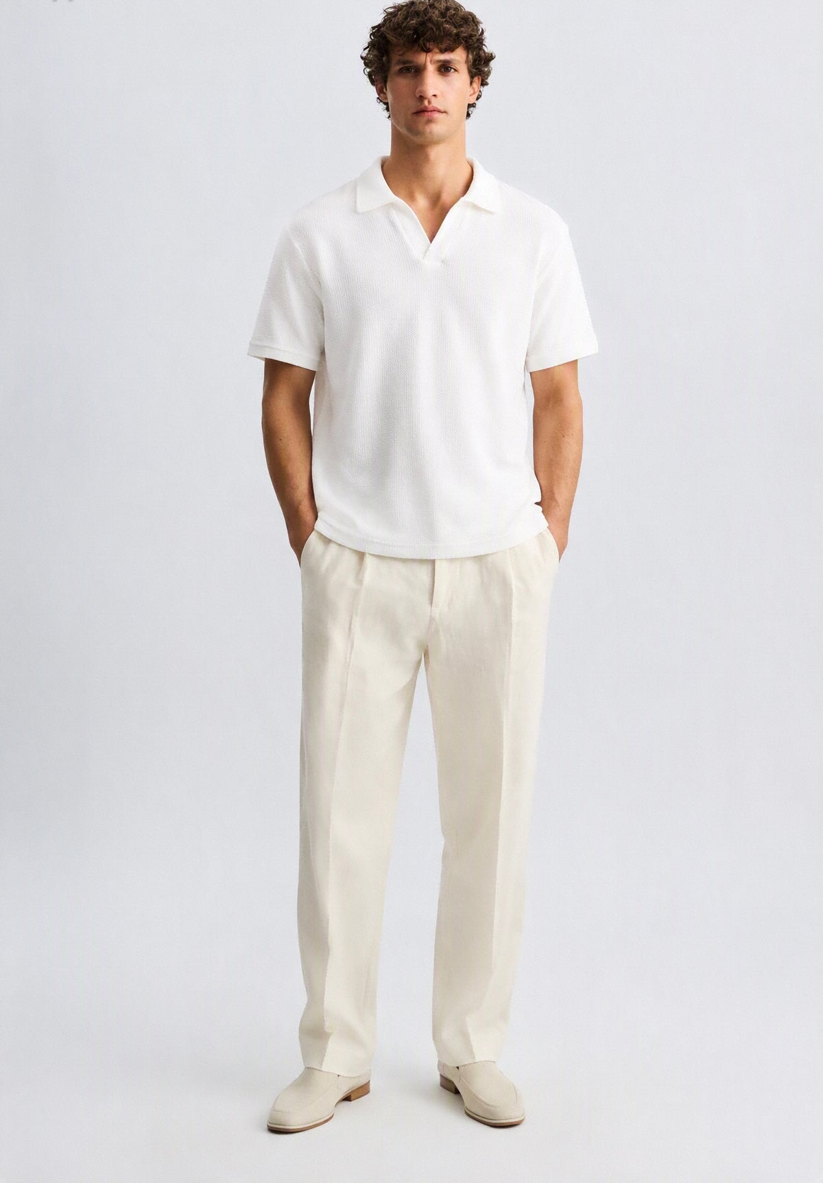 POLO UNI MAILLE LÉGÈRE