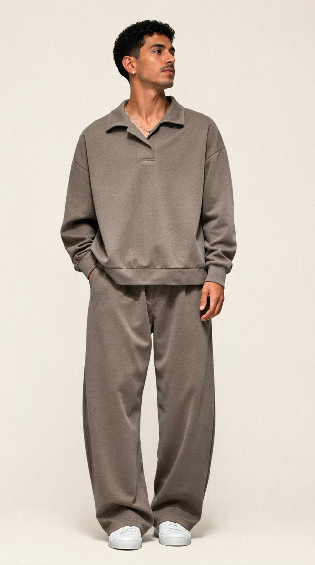 SWEAT POLO OVERSIZE