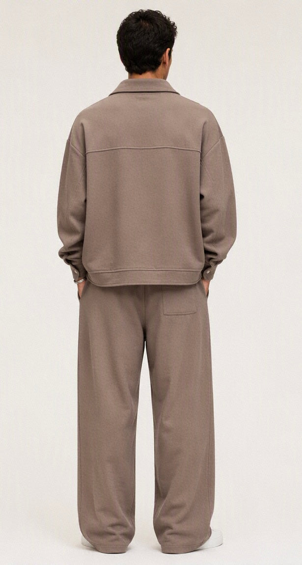 PANTALON LARGE FRENCH TERRY