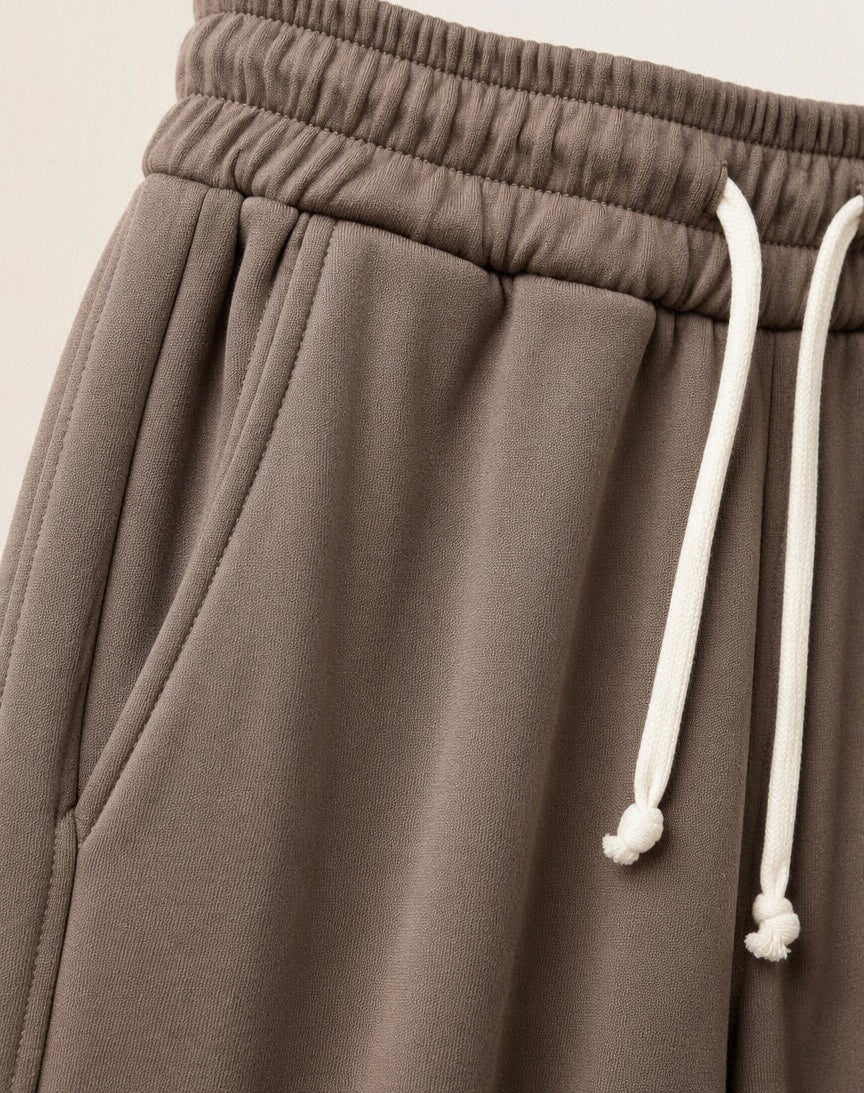 PANTALON LARGE FRENCH TERRY