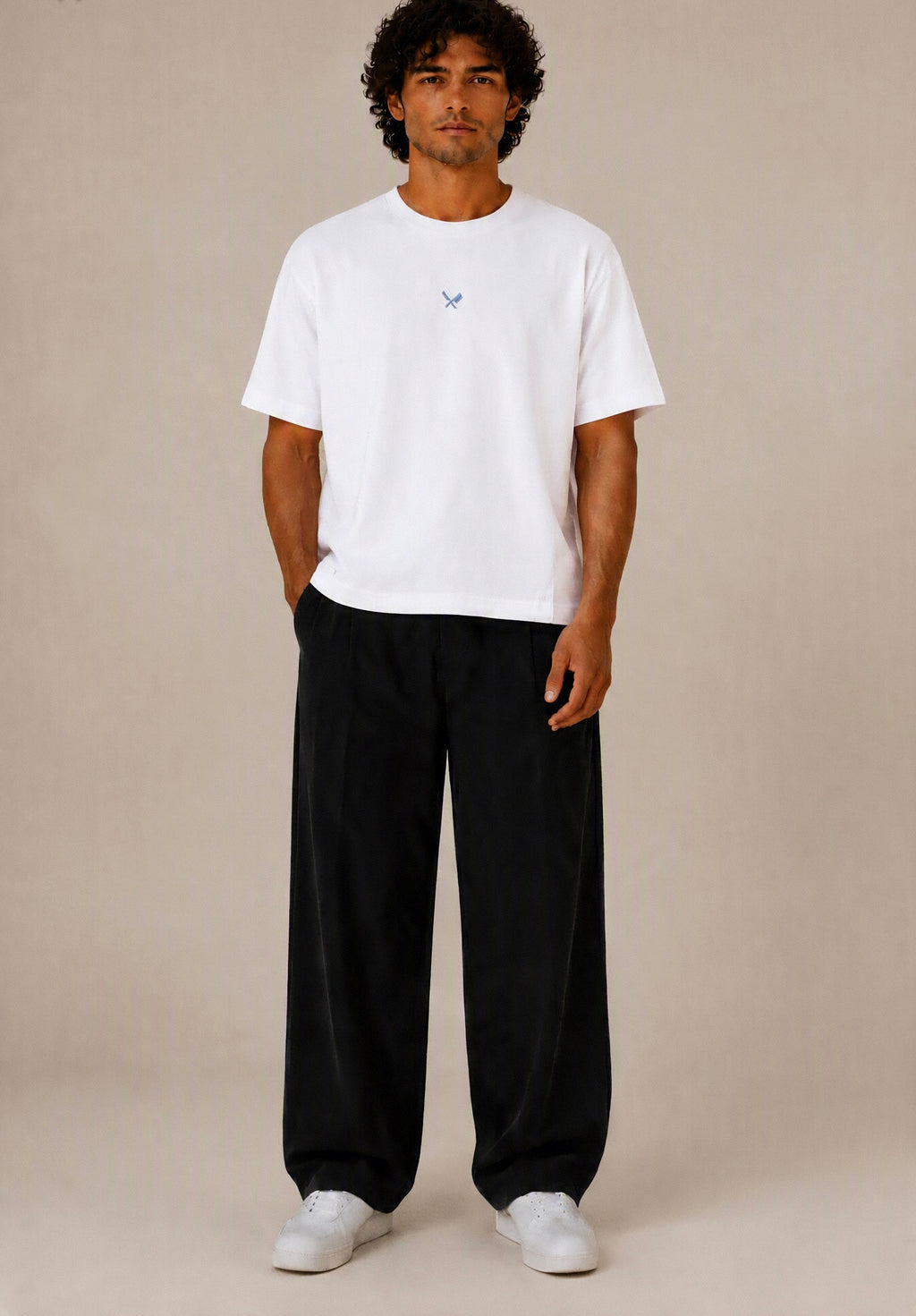 T-SHIRT OYSTER OVERSIZE