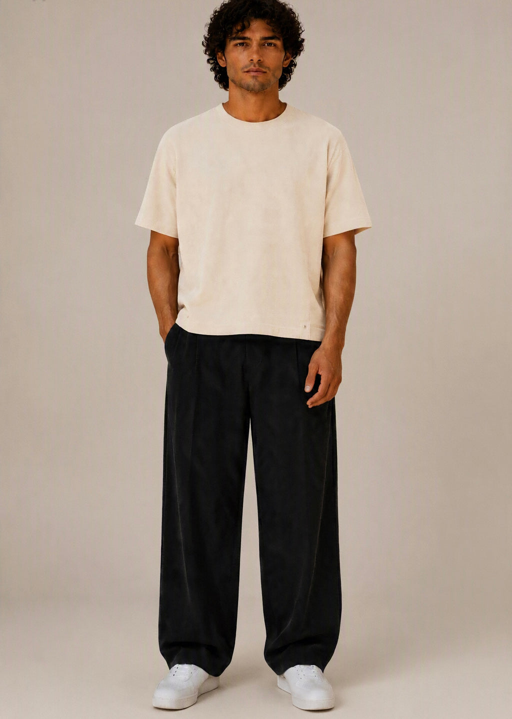 T-SHIRT REGULAR A PRESSIONS