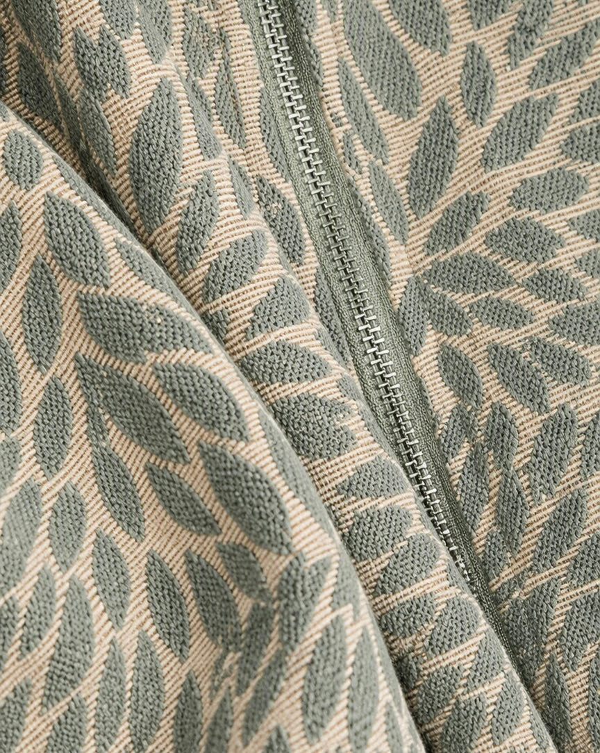 VESTE ZIPÉE À MOTIFS